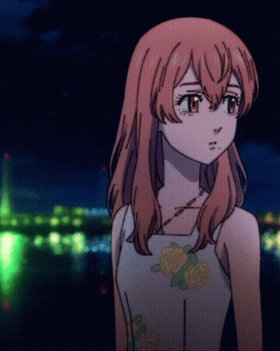 Girl In White Dress With Yellow Flowers GIF