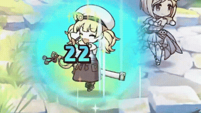 Girl In White Hat Holding Sword In Video Game GIF
