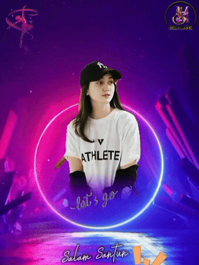 Girl In White Shirt Athlete GIF