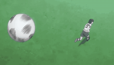 Girl In White Shirt Looking At Soccer Ball GIF