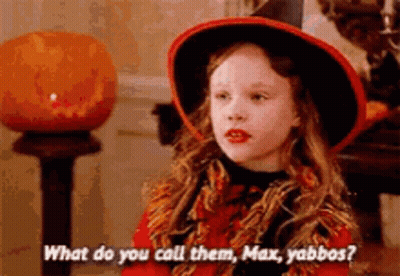 Girl In Witch Costume Asking What Do You Call Them Max Yabbos GIF