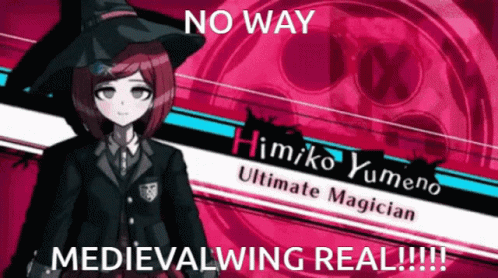 Girl In Witch Hat Standing Before No Way Sign GIF