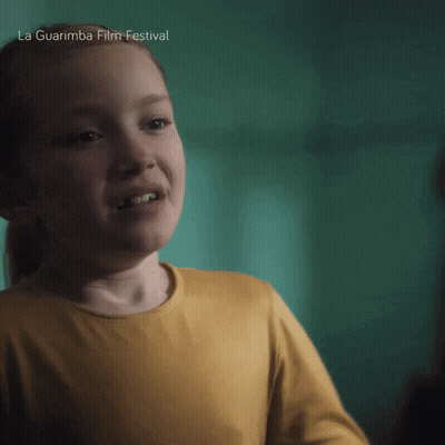 Girl In Yellow Shirt La Guarimba Film Festival Smiling GIF