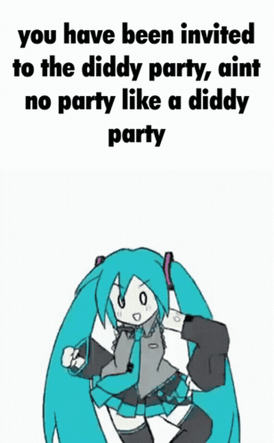 Girl Invited To Diddy Party GIF