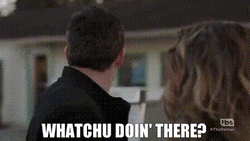 Girl Is Confused Whatcha Doin GIF