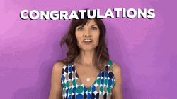 Girl Joyfully Clapping Well Done Congratulations GIF