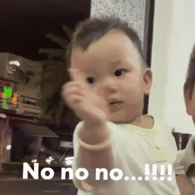 Girl Jumping on Bed Saying Safe in Bed