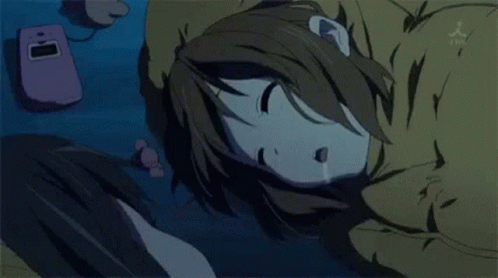Girl Lying On Floor With Phone GIF