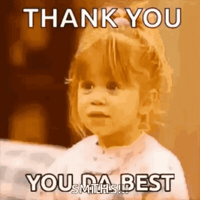 Girl Making Face Saying Thank You GIF