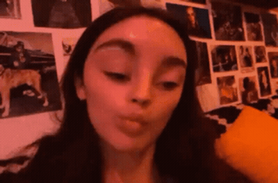 Girl Making Funny Face GIF