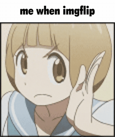 Girl Making Peace Sign Saying Me When Imgflip GIF
