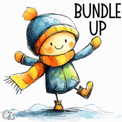 Girl Making Snowman Saying Frosty GIF