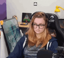 Girl Mocks Talk To The Hand GIF