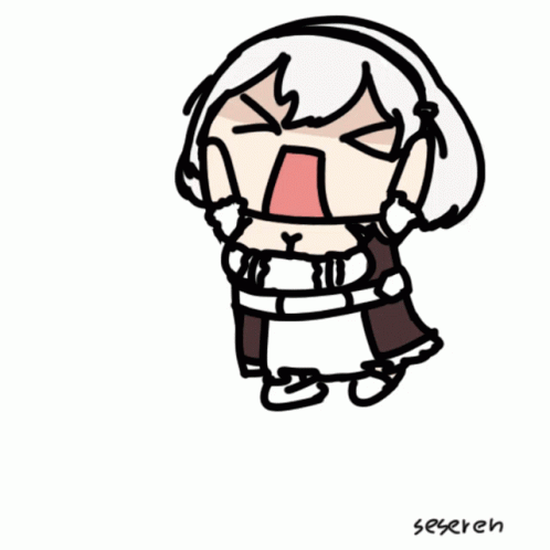 Girl Named Seeren Drawing GIF