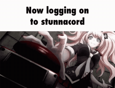 Girl Now Logging On To Stunnacord GIF
