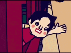 Girl On The Train Waving Goodbye GIF