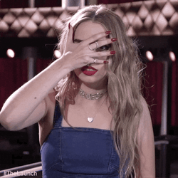 Girl Only Does Peeping Caused By Nervous Meme GIF