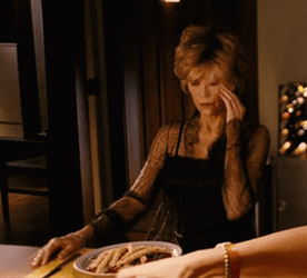 Girl Passed Out And Bang Head On Desk GIF