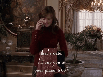 Girl Plan To Head Out For Date GIF