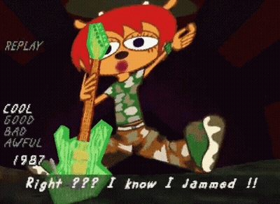 Girl Playing Guitar Cool Good Bad Awful 987 Right And I Know I Jammed GIF