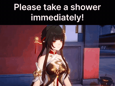 Girl Please Take A Shower Immediately GIF