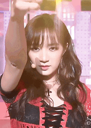 Girl Pointing Finger Gun GIF