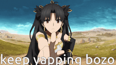 Girl Pointing Keep Vapping Bozo GIF