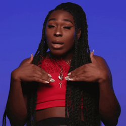 Girl Pointing Says It Wasn't Me GIF