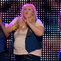Girl Power Fat Amy Rebel Wilson Singing GIF
