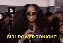 Girl Power Tonight Black Artists Grammy Awards GIF