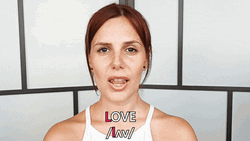 Girl Pronounce Love GIF