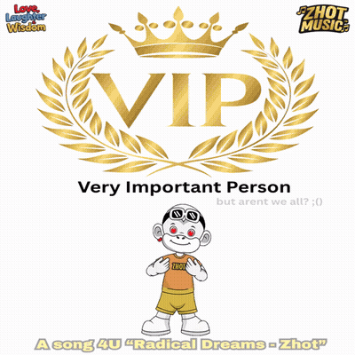 Girl Riding Bike In Front Of Crown Saying VIP GIF