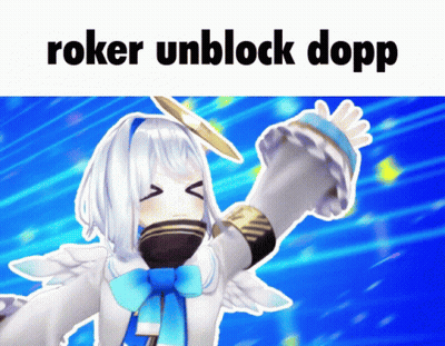 Girl Roker Unblock Dopp GIF