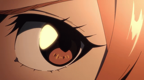 Girl's Eye Close Up With Light GIF