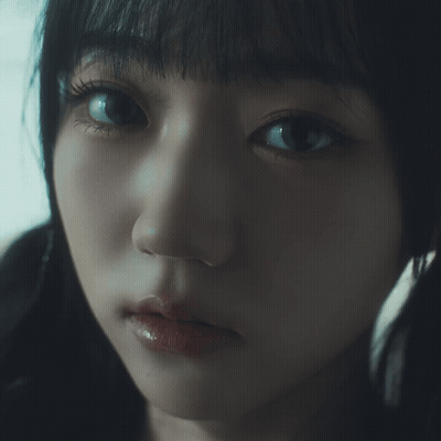 Girl's Face Close Up GIF