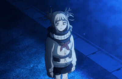Girl's Face Close Up With N On Head GIF
