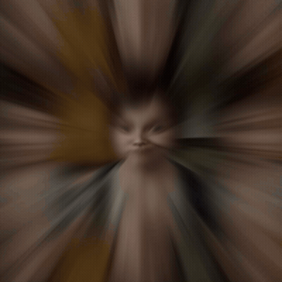 Girl's Face Close Up With T.I. Sign GIF