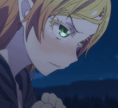 Girl's Face With Tears GIF