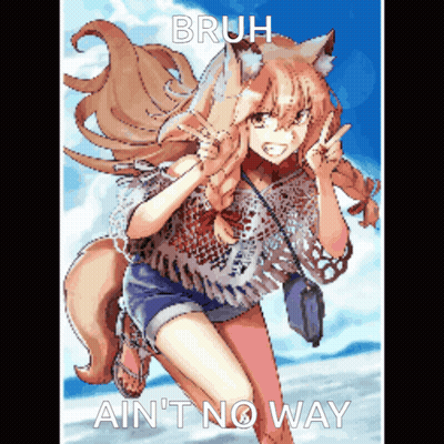 Girl Saying Bruh Ain't No Way GIF
