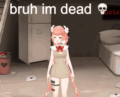Girl Saying Bruh Im Dead GIF