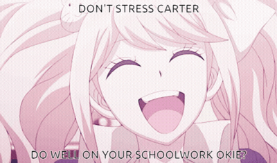 Girl Saying Do Well On Your Schoolwork Okie GIF