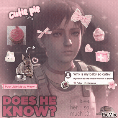 Girl Saying Does He Know GIF