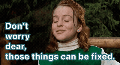 Girl Saying Don't Worry Dear Those Things Can Be Fixed GIF