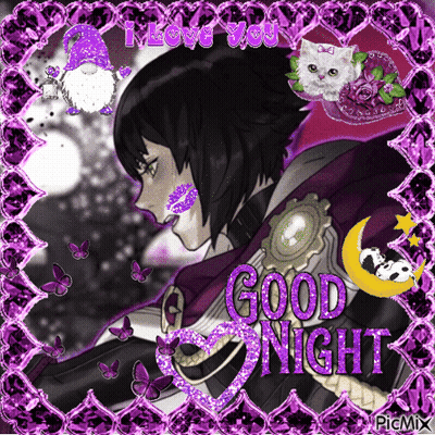 Girl Saying Good Night GIF