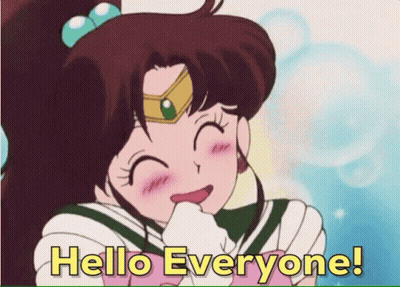 Girl Saying Hello Everyone
