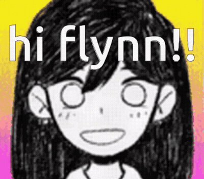 Girl Saying Hi Flynn GIF