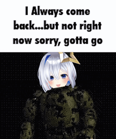 Girl Saying I Always Come Back GIF