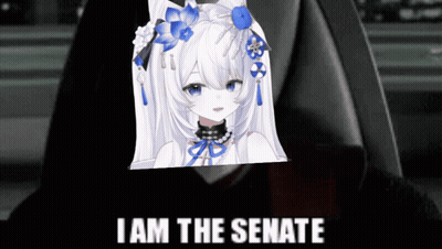 Girl Saying I Am The Senate GIF