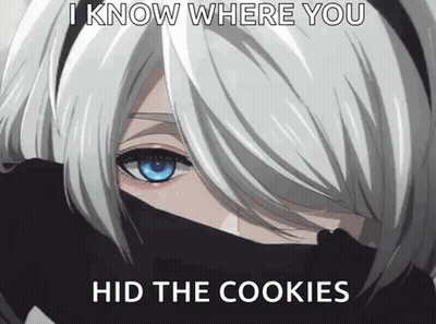 Girl Saying I Know Where You Hid The Cookies GIF