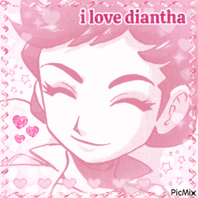 Girl Saying I Love Diantha GIF